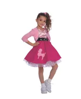 BuySeasons Big Girl's Fifties Costume