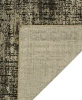 Scott Living Expressions Craquelure Onyx 5'3" x 7'10" Area Rug