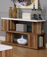 Matched Open Shelf Sofa Table