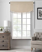 SunVeil Vanderbilt Scallop Tassel Window Valance, 50"x19"