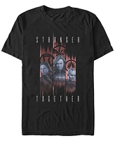 Marvel Men's Avengers Endgame Stronger Together Panel Portraits, Short Sleeve T-shirt