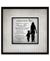 Dexsa Prayer for My Mom Simple Expressions Wood Plaque with Easel, 7.5" x 7.5"