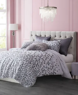 Juicy Couture Leopard Pearl 2 Piece Comforter Set, Twin/Twin Xl