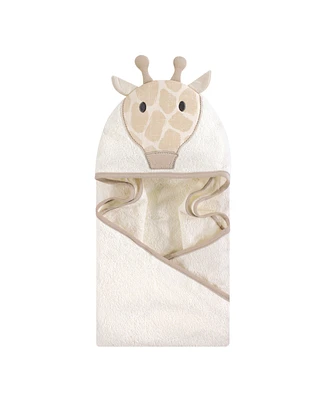 Hudson Baby Animal Face Hooded Towel