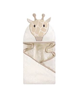 Hudson Baby Animal Face Hooded Towel