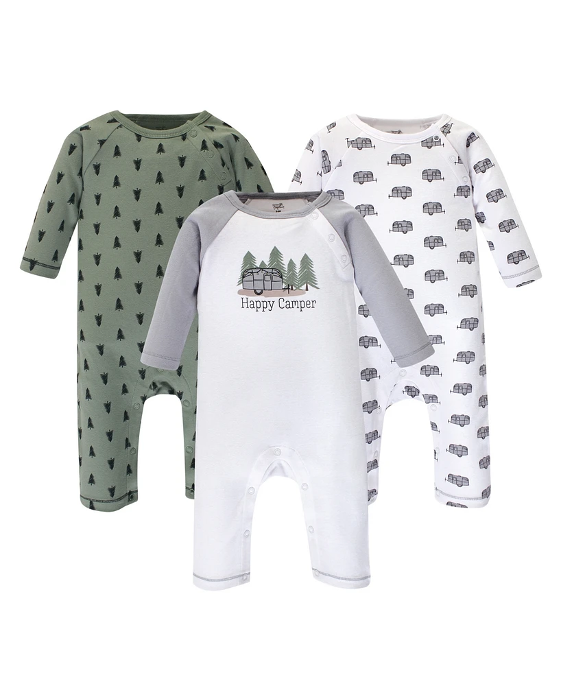 Touched by Nature Baby Boys and Girls Organic Cotton Coveralls