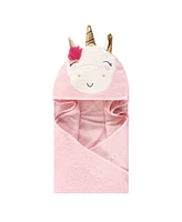 Luvable Friends Animal Face Hooded Towel