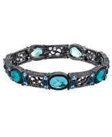 2028 Black-Tone Stretch Bracelet