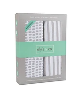 Ely's & Co. Waterproof Pack N Play Portable Crib Sheet ( Pack of 2 )