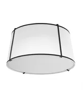 Dainolite 3 Light Trapezoid Flush Mount