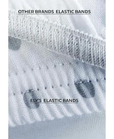 Ely's & Co. Baby Fitted Crib Sheet 100% Combed Jersey Cotton