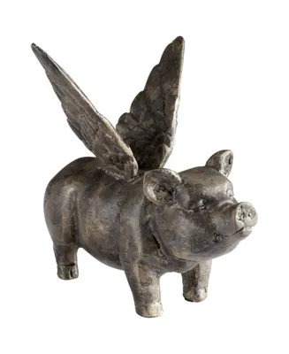 Cyan Design Flying Floyd Pig Sculpture