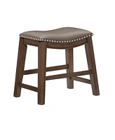 Gilman 18" Height Saddle Stool