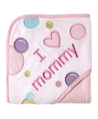 Luvable Friends Baby Boy Hooded Towel and Washcloth