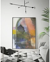 Giant Art 20" x 16" Entry Point Art Block Framed Canvas