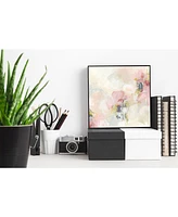Giant Art 30" x 30" Cherry Blossom Ii Art Block Framed Canvas