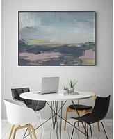 Giant Art 14" x 11" Pretty Horizon I Art Block Framed Canvas