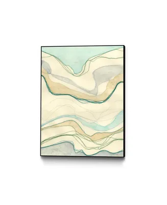 Giant Art 36" x 24" Ocean Cascade I Art Block Framed Canvas