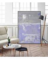 Giant Art 28" x 22" Valley Mist I Art Block Framed Canvas