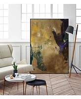 Giant Art 14" x 11" Amber Haze I Art Block Framed Canvas