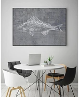 Giant Art 40" x 30" Like a Stone I Art Block Framed Canvas