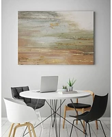 Giant Art 36" x 24" Blush Coast Museum Mounted Canvas Print