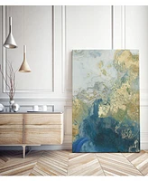Giant Art 36" x 24" Ocean Splash Ii Museum Mounted Canvas Print