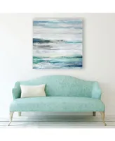 Giant Art 30" x 30" Sea Foam Ii Museum Mounted Canvas Print