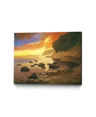 Giant Art 36" x 24" July Evening I Museum Mounted Canvas Print