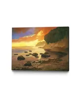 Giant Art 36" x 24" July Evening I Museum Mounted Canvas Print