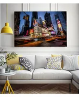 Giant Art 20" x 16" Times Square Rays of Light I Museum Mounted Canvas Print