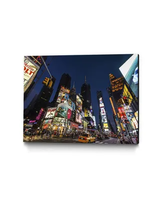 Giant Art 24" x 18" Times Square Billboards Museum Mounted Canvas Print