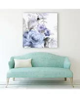 Giant Art 20" x 20" Light Floral I Museum Mounted Canvas Print