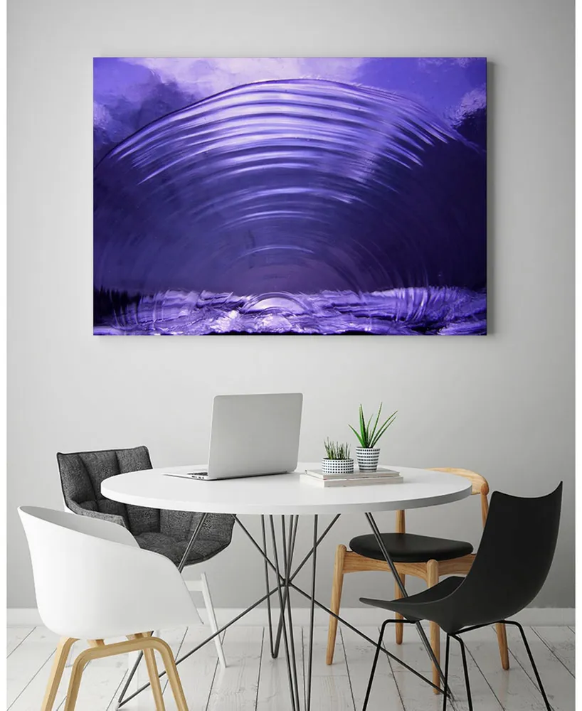 Giant Art 14" x 11" Ripple Museum Mounted Canvas Print
