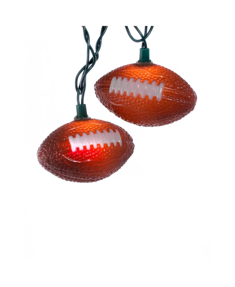 Kurt Adler 10-Light Football Light Set