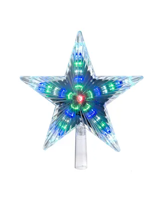 Kurt Adler 31-Light 8.5-Inch Color Changing Led Star Treetop