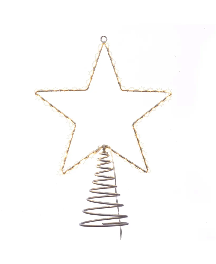 Kurt Adler 17.5-Inch Metal Lighted Led Star Treetop