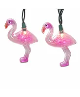 Kurt Adler 10-Light Flamingo Novelty Light Set