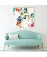 Giant Art Glitchy Floral Ii Museum Mounted Canvas Print
