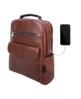 Mcklein Logan 17" Dual-Compartment Laptop Tablet Backpack