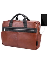 Mcklein Southport 17" Dual-Compartment Laptop Tablet Briefcase