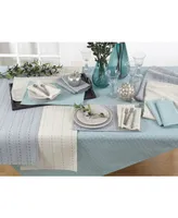 Saro Lifestyle Square Stitched Tablecloth