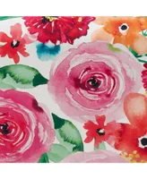 Saro Lifestyle Santa Monica Floral Design Runner