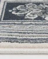 Closeout! Km Home Sanford Milan 2831OF69MA Gray 5'3" x 7'7" Area Rug