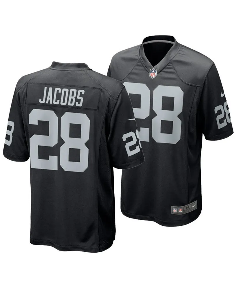 Women's Nike Josh Jacobs White Las Vegas Raiders Player Game Team Jersey