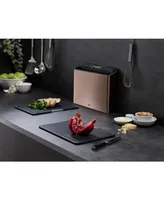 Joseph Folio Stainless Steel 4-Pc. Chopping Board Set Case