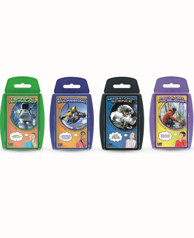 Top Trumps Card Game Bundle - Stem Topics 4 Pack