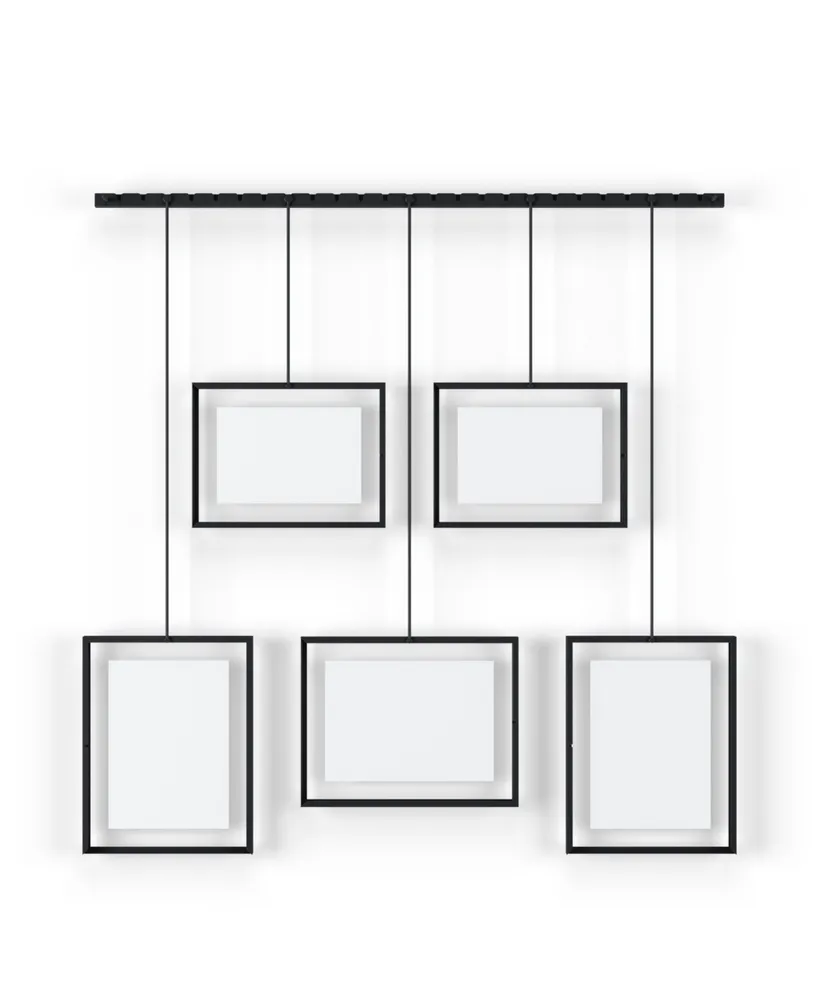  Umbra Exhibit Wall Picture Frames Set of 5