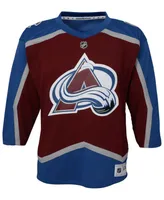 Outerstuff Little Boys Nathan MacKinnon Colorado Avalanche Player Replica Jersey