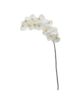 Nearly Natural 44in. Phalaenopsis Orchid Artificial Flower Set of 3